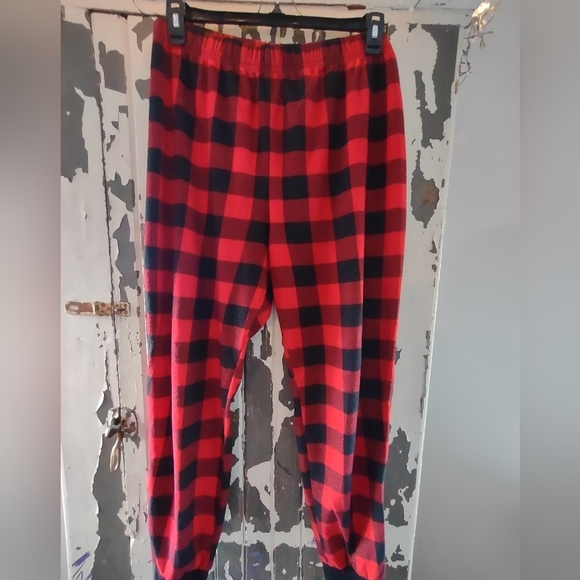 2 XL BUFFALO CHECK FLEECE LOUNGEWEAR NWOT - Picture 1 of 4